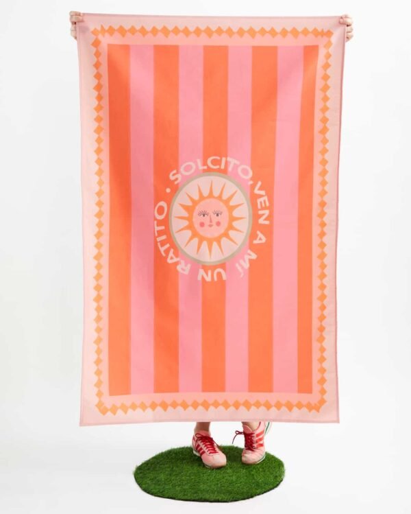 Lona Solcito (rosa y rojo)