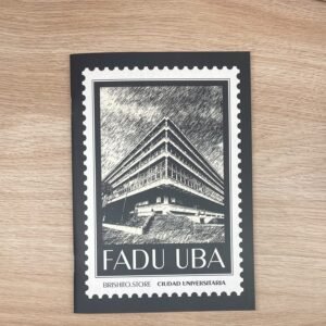 Libreta A5 Fadu con tapa de opalina y hojas de caña de azúcar