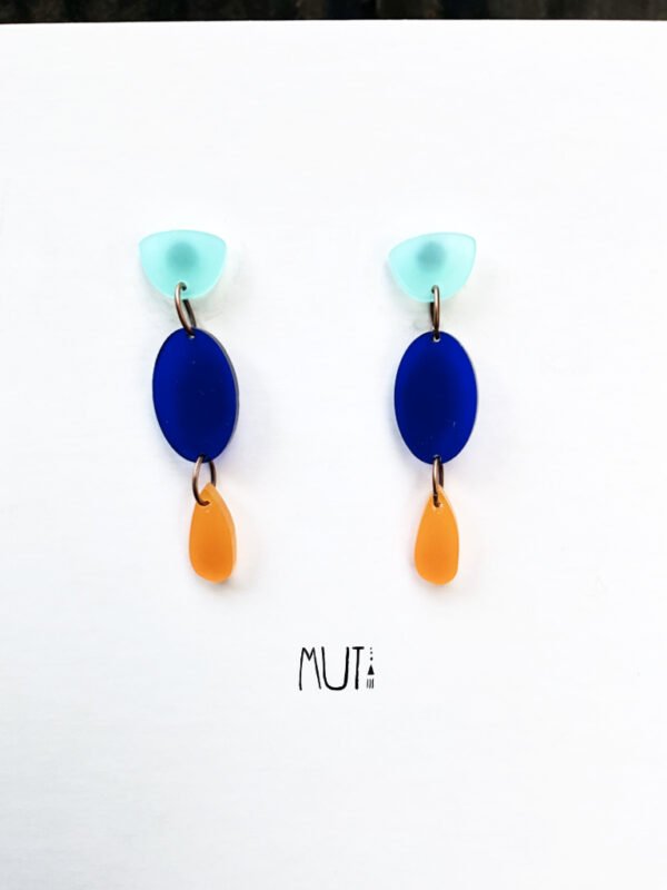 Aros Ovo XL(celT/Azul/naranja)