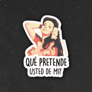 Sticker Coca Sarli - ¿Qué pretende usted de mi?