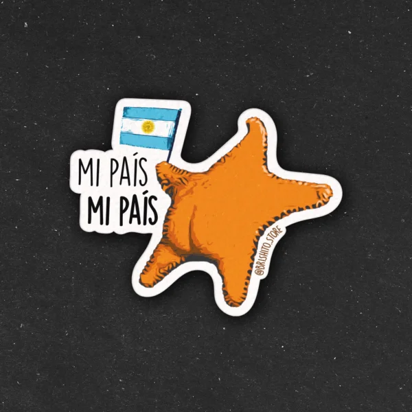 Sticker Mi País [Estrella Culona]