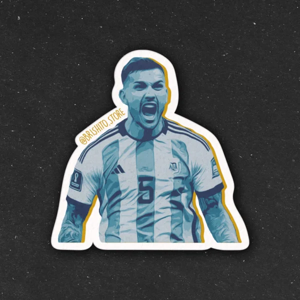 Sticker Selección - Leandro Paredes gritando