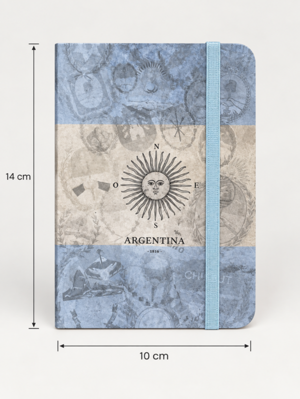 Libreta Argentina escudos A6