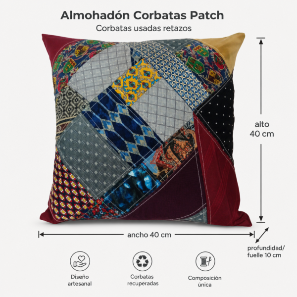 Almohadón Corbatas Patch