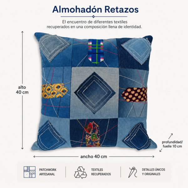 Almohadón Retazos