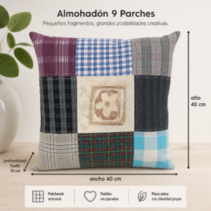 Almohadón 9 Parches