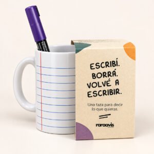 Taza para escribir lo que quieras